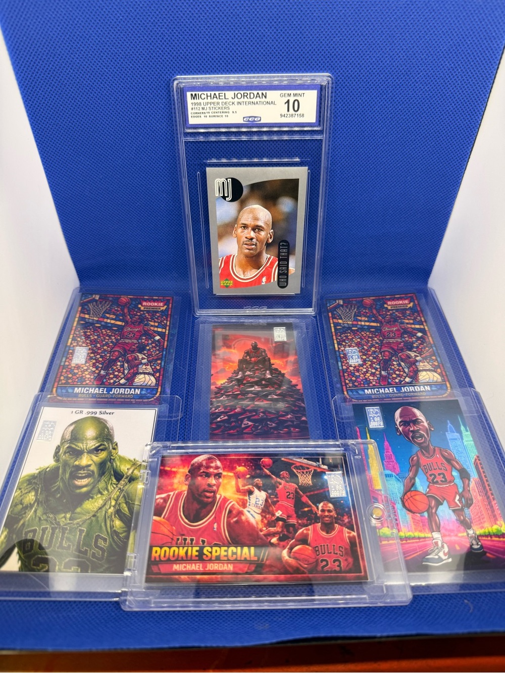 Michael Jordan Chicago Bulls collector's lot